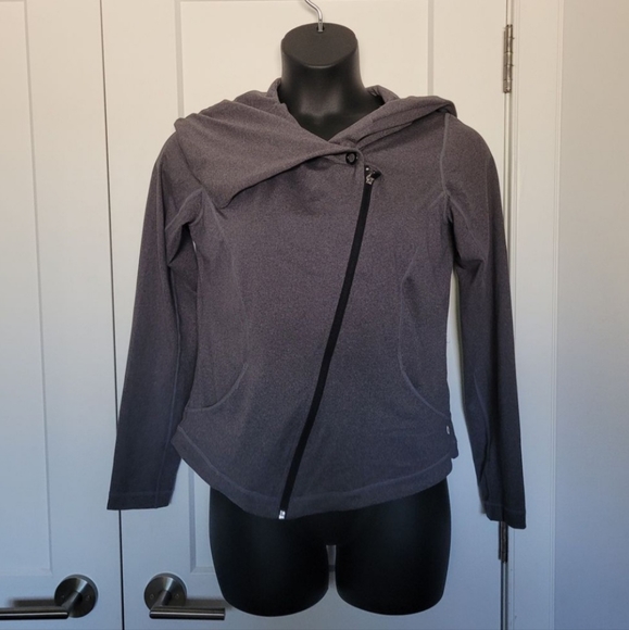 Hyba zip up athletic sweater - Picture 3 of 5
